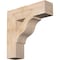 Ekena Millwork Funston Block Smooth Bracket, Douglas Fir, 5 1/2"W x 22"D x 22"H BKT06X22X22FST05SDF - alternate 1